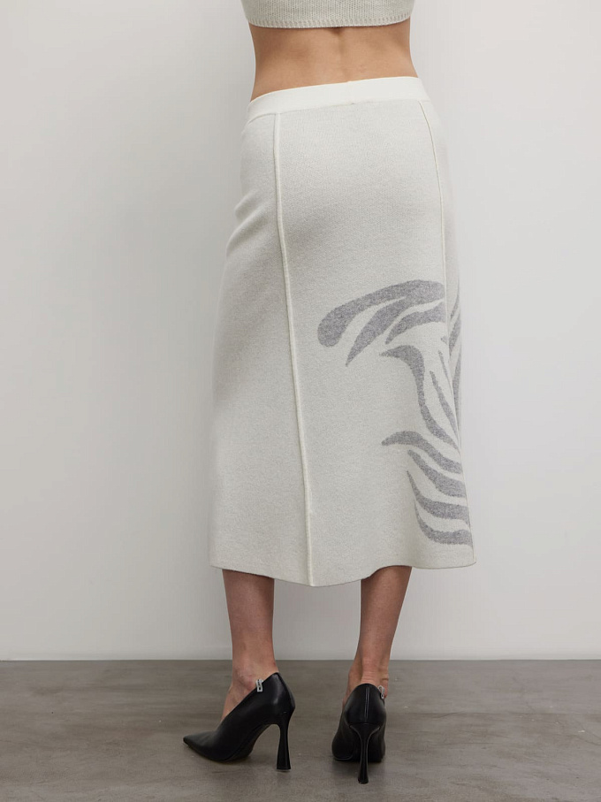 Юбка с принтом